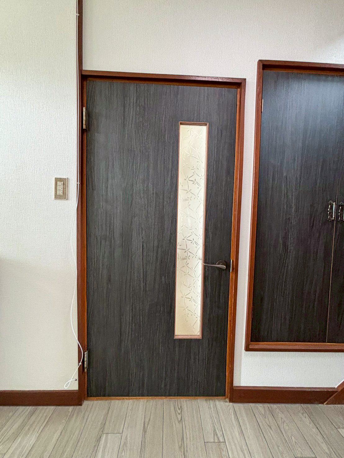 ドアの施工写真